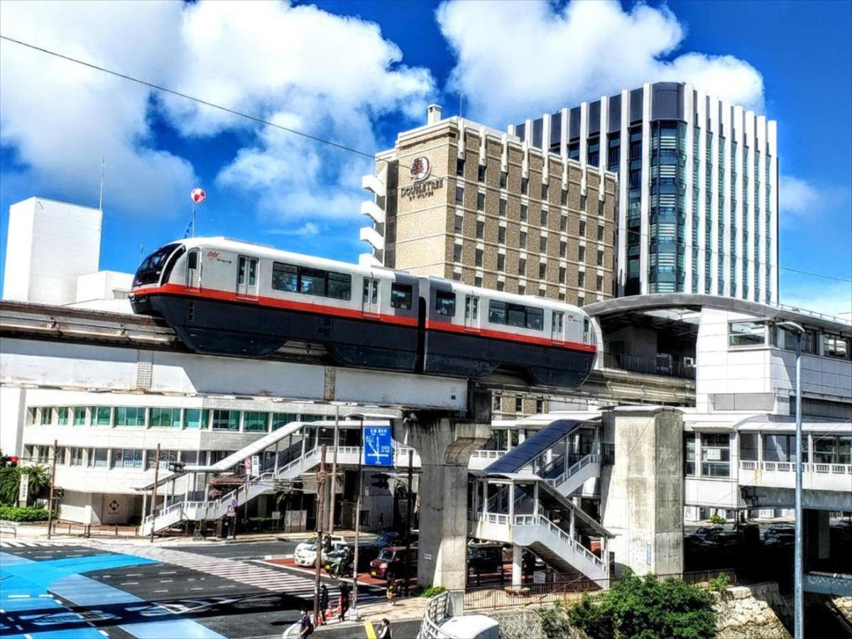 かりゆしコンドミニアムリゾート那覇スカイリビングホテル旭橋駅前 Naha Exterior photo